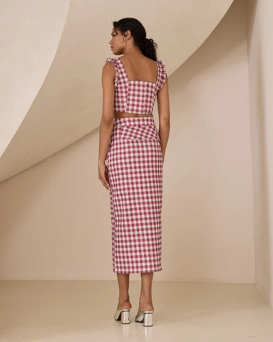 CROPPED PIED POULE RITA