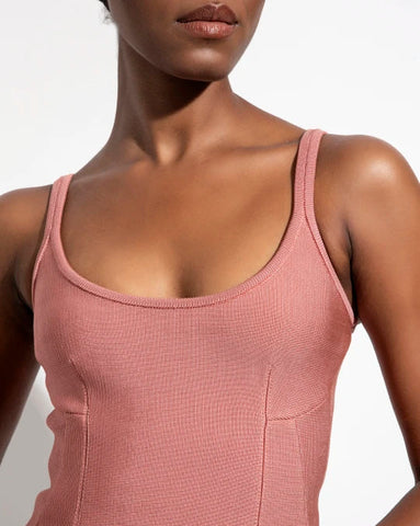 VESTIDO CURTO COM BARRA EM SEDA A FIO GAURA