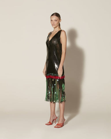 VESTIDO RECORTE LASER IGAPO