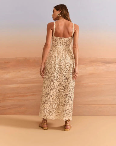 VESTIDO MAXI MIDI CORPO CORSET