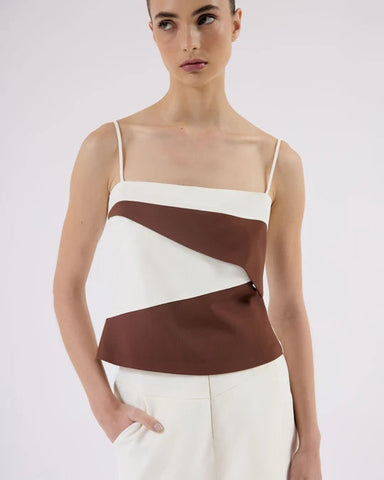 BLUSA BICOLOR HILDA