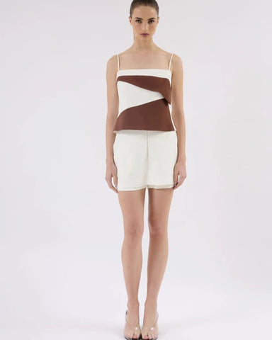SHORT SAIA BICOLOR HILDA
