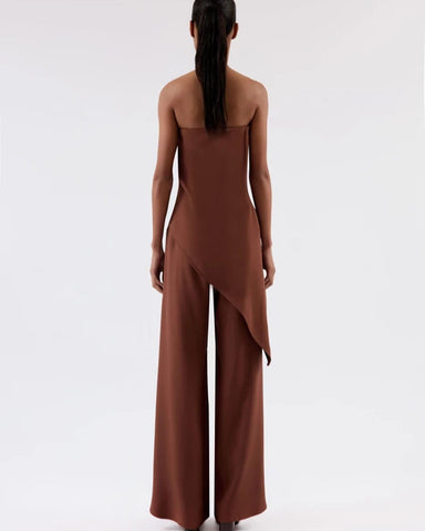 BLUSA ASSIMETRICA COM TRICOT EVA