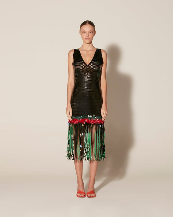 VESTIDO RECORTE LASER IGAPO