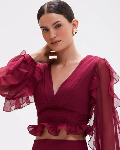 TOP ML CHIFFON