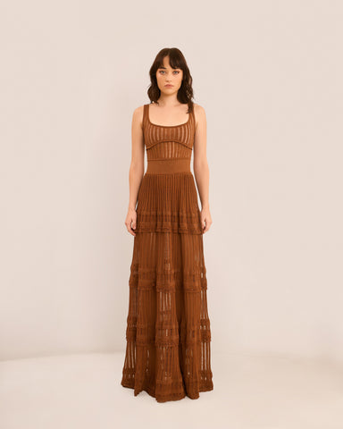 VESTIDO LONGO LINHO CANOPUS