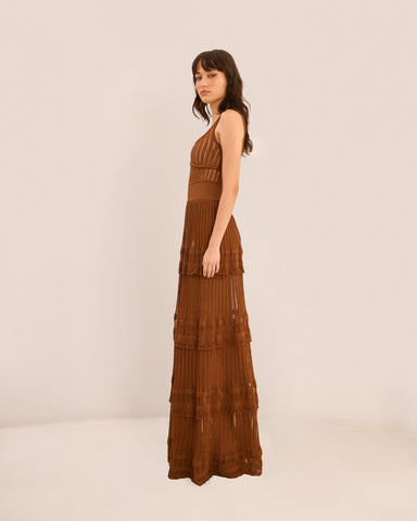 VESTIDO LONGO LINHO CANOPUS