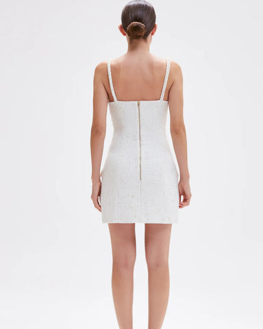 VESTIDO CURTO PATBO 25 OFF WHITE