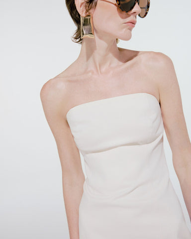 VESTIDO TAIS WHITE DENIM