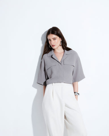 BLUSA JULIA CREPE PATOU