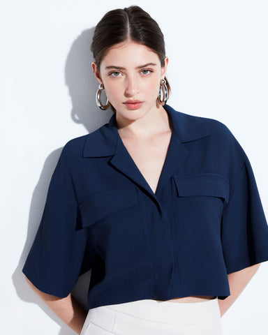 BLUSA JULIA CREPE PATOU