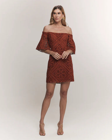 VESTIDO CURTO DANI URUCUM