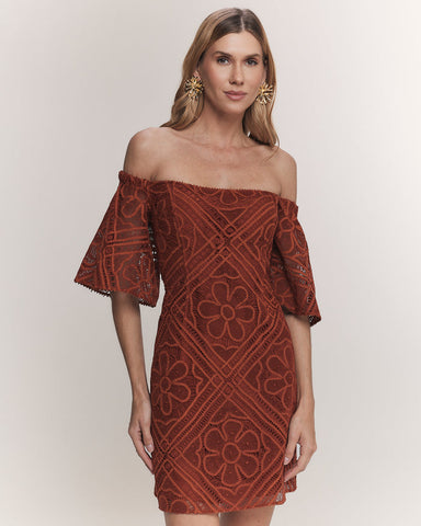 VESTIDO CURTO DANI URUCUM