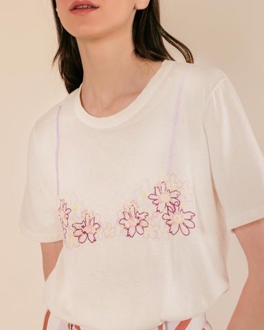 T-SHIRT BORDADO LIBERTY VICTORIA