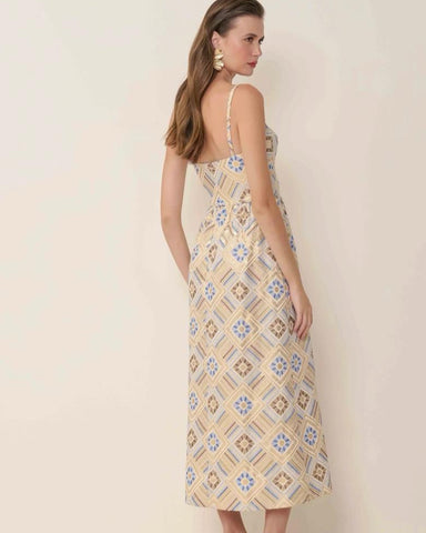 VESTIDO BORDADO PADMA ALCAS