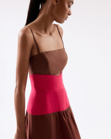 VESTIDO LONGO ABERTURA FRONTAL YARA